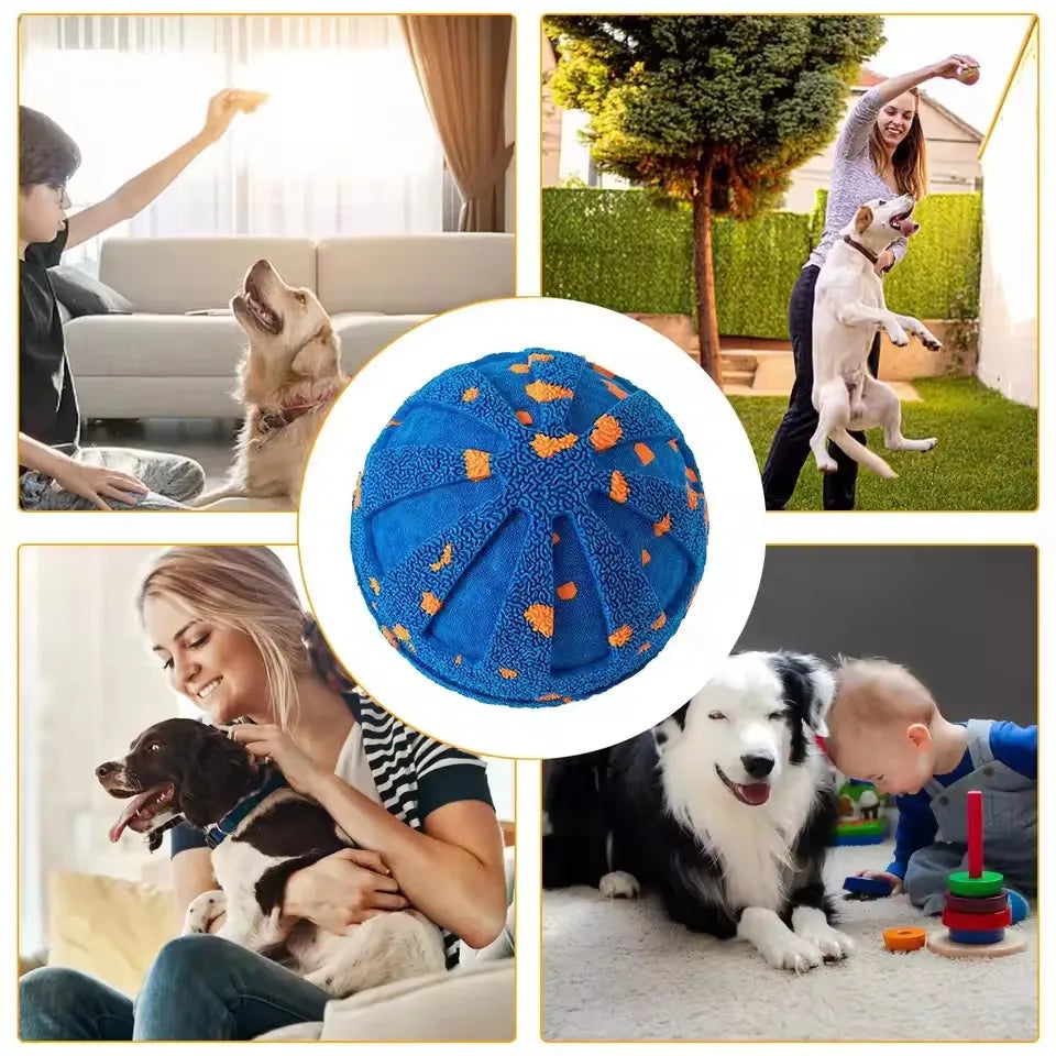 Pet Smart Interactive Ball Bouncing Ball for Dogs Electric Automatic Vibrating Popcorn Gravity Jumping Wear Resistant Foam Ball